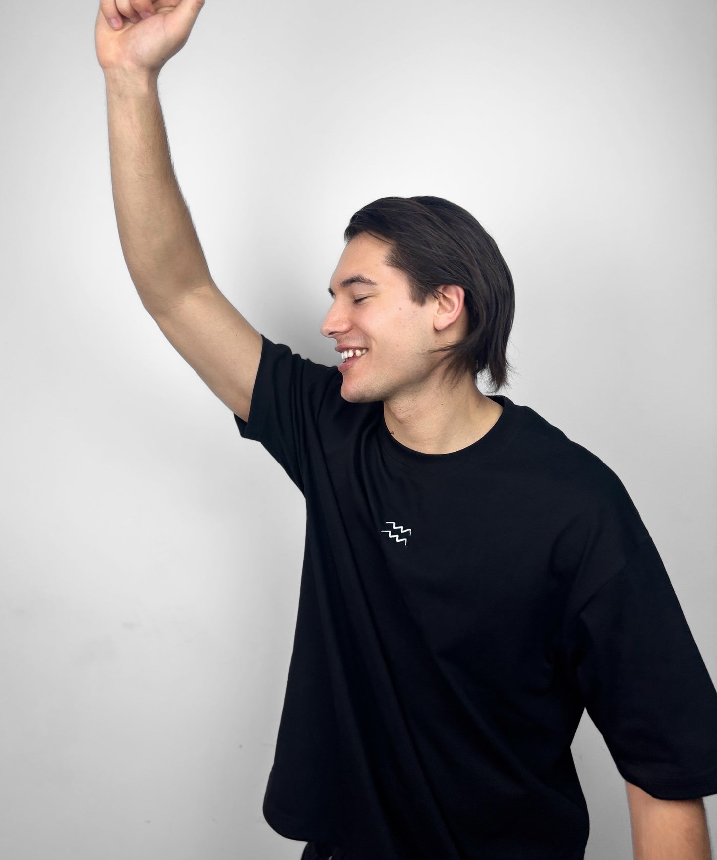 Wodnik Koszulka Oversize - Męska